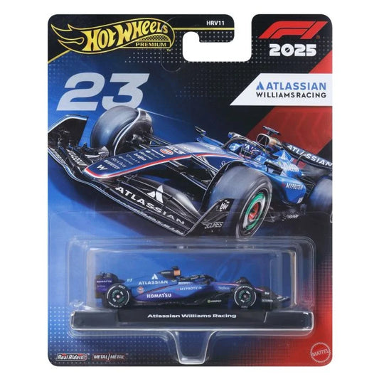 Hot Wheels Formula 1 2025 Atlassian Williams Racing #23