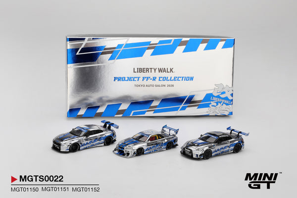 Mini GT Liberty Walk Project FF-R Collection - Tokyo Auto Salon