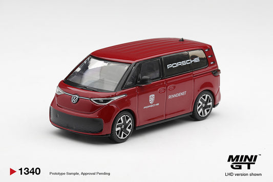 (Preorder) Mini GT 1:64 Volkswagen ID.Buzz Porsche Renndienst - MGT01340