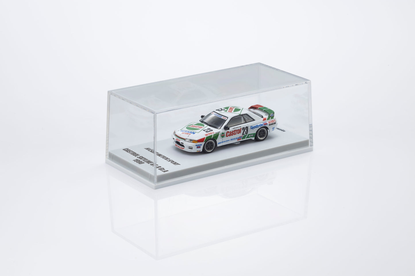 (Preorder) Kyosho 1:64 CASTROL SKYLINE GT-R Gr.A 1990 #23