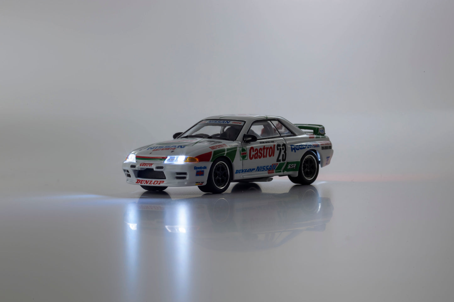 (Preorder) Kyosho 1:64 CASTROL SKYLINE GT-R Gr.A 1990 #23