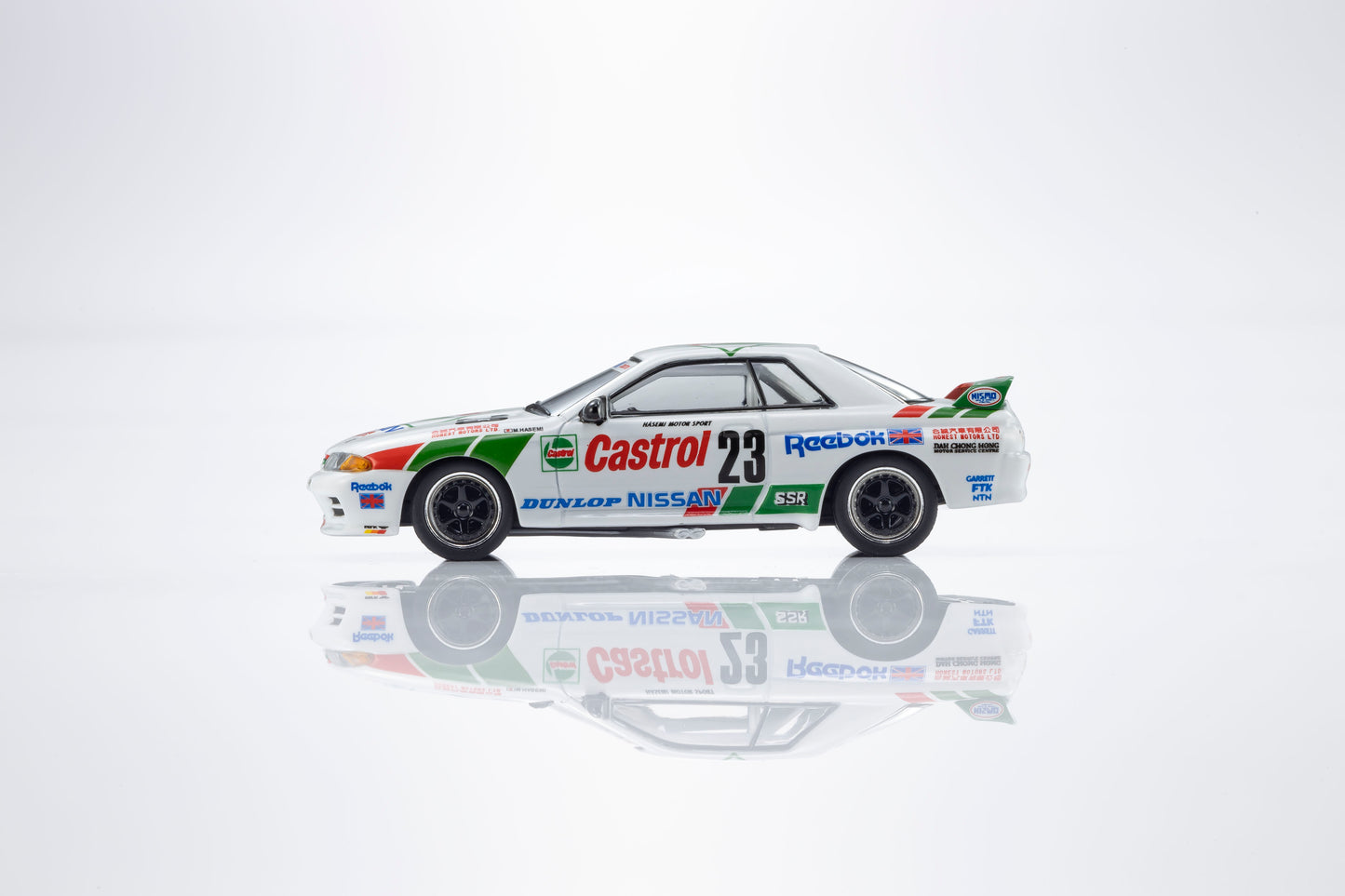 (Preorder) Kyosho 1:64 CASTROL SKYLINE GT-R Gr.A 1990 #23