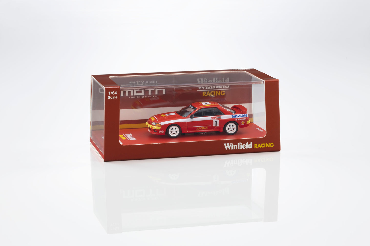 Kyosho 1:64 Australian Diecast Expo 2025 Nissan Skyline Winfield Racing Tribute Car