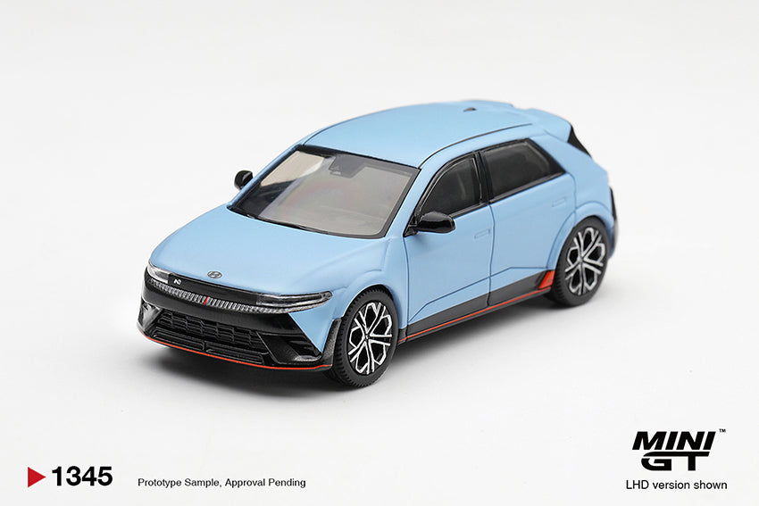 (Preorder) Mini GT 1:64 Hyundai Ioniq 5 N Performance Blue Matt - MGT01345