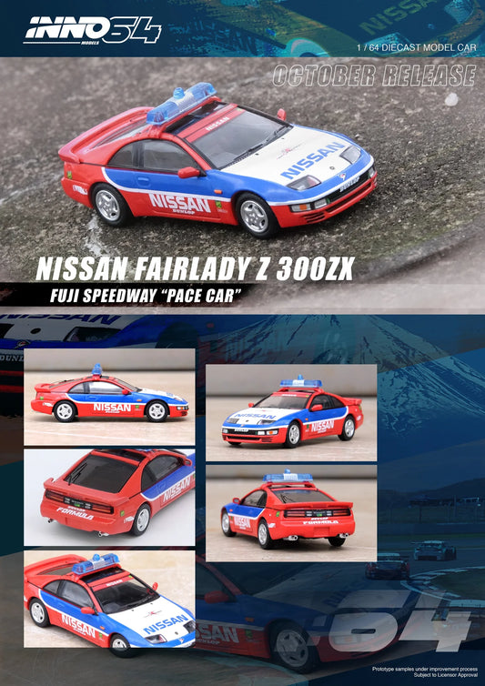 INNO64 1:64 NISSAN FAIRLADY Z (300ZX) FUJI SPEEDWAY "PACE CAR"