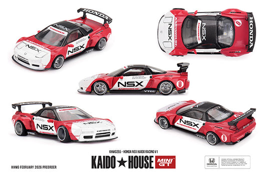 (Preorder) Kaido House x Mini GT 1:64 Honda NSX Kaido Racing V1 - KHMG255