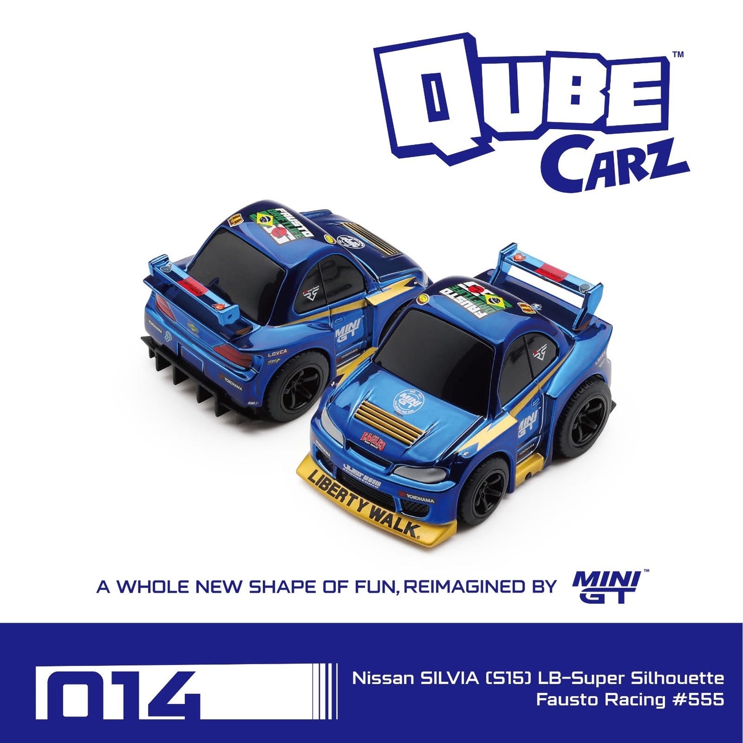 (Preorder) Mini GT 1:64 QubeCarz - Release #3