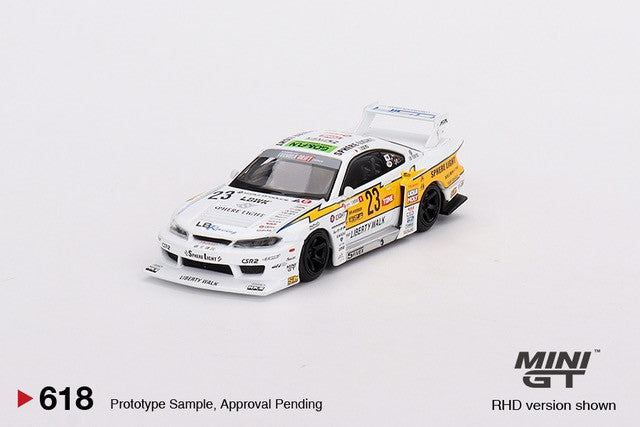 (Preorder) Mini GT Nissan LB-Super Silhouette S15 SILVIA #23 2022 Goodwood Festival of Speed