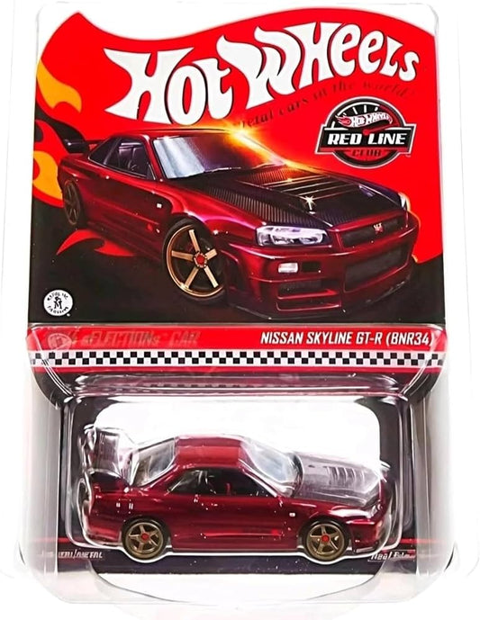 Hot Wheels RLC Nissan Skyline GT-R (BNR34)