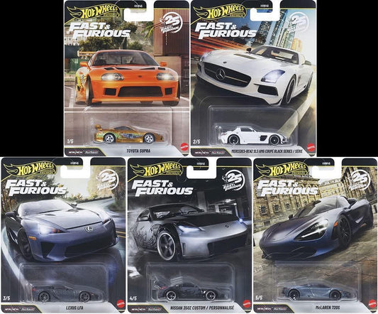 (Preorder) Hot Wheels Premium 1:64 Fast & Furious 2026 Mix R Case of 10 - Case Breakdown TBC