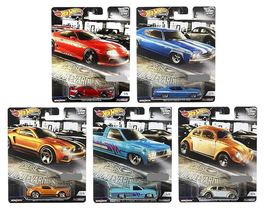 Hot wheels Premium Cruise Boulevard Complete Set