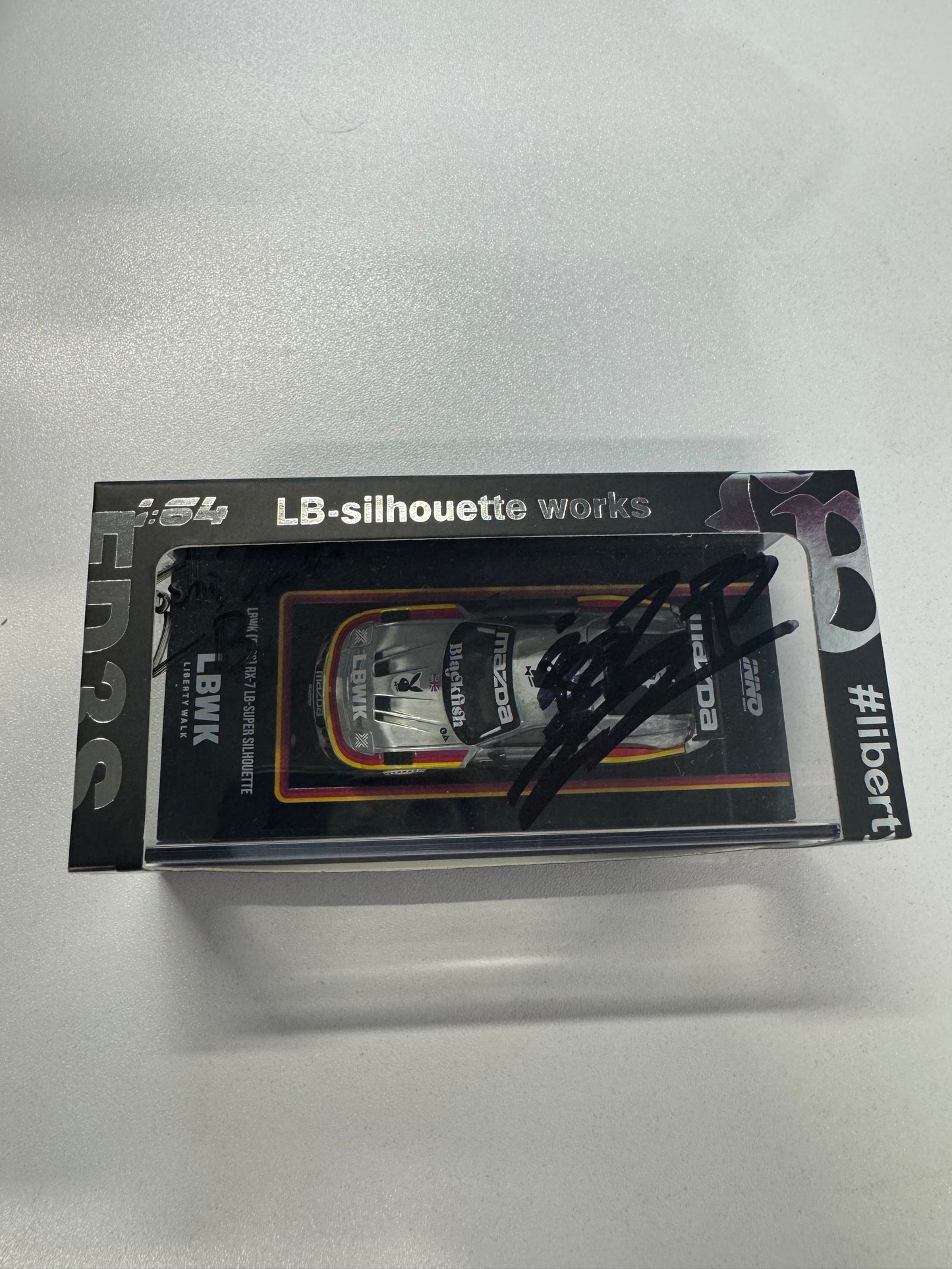 INNO64 LBWK RX7 (FD3S) Beijing China Diecast ExpoExclusive Chase Signed by Kato San & Toshi