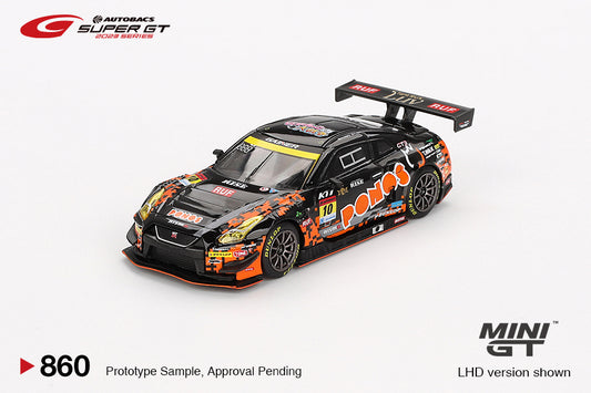 Mini GT 1:64 Nissan GT-R NISMO GT3 #10 "PONOS GAINER GT-R" GAINER 2023 SUPER GT SERIES  / SUPER GT