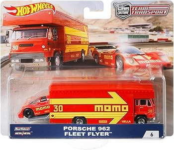 Hot Wheels Team Transport Porsche 962 Fleet Flyer