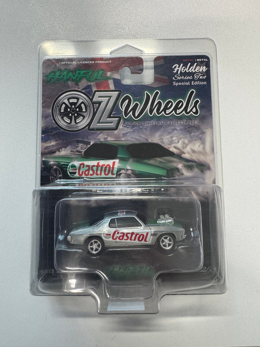 OZ Wheels 1:64 Castrol Hanful Monaro Octane Island Edition Raw Chase