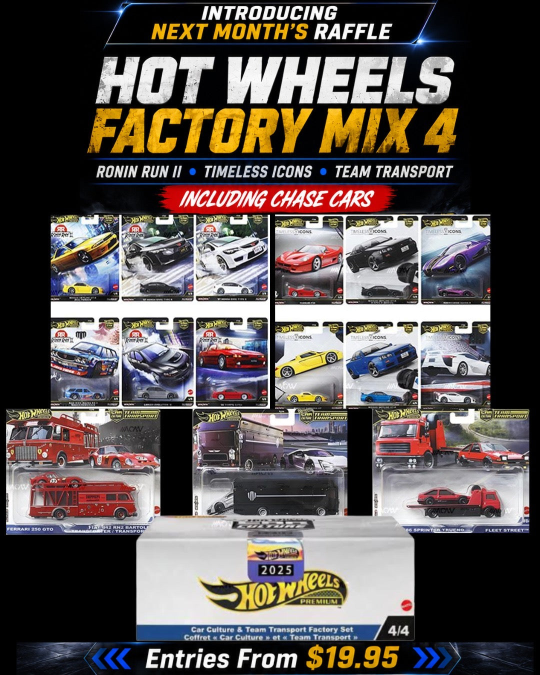 Southern Diecast Monthly Raffle