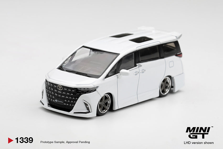 (Preorder) Mini GT 1:64 Toyota Alphard 40 KUHL White - MGT01339