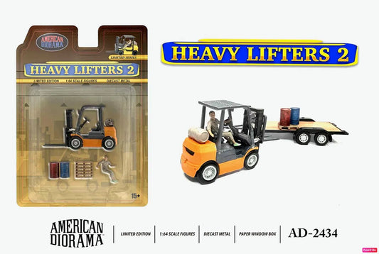 (Preorder) American Diorama 1:64 Figure Set: Heavy Lifters 2
