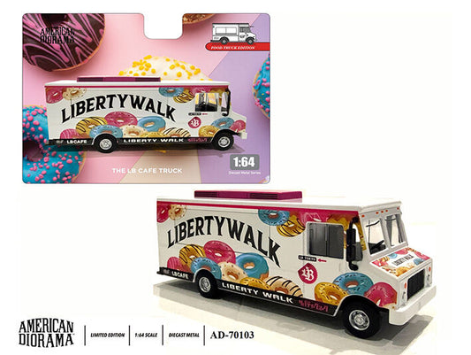 1:64 American Diorama  Food Truck Series LB Cafe