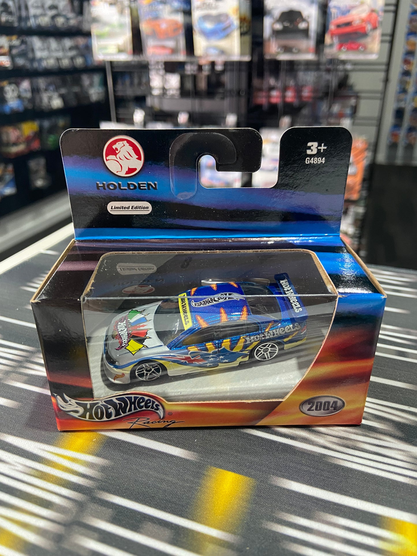 Hot Wheels boxed Holden Commodore 2004 release