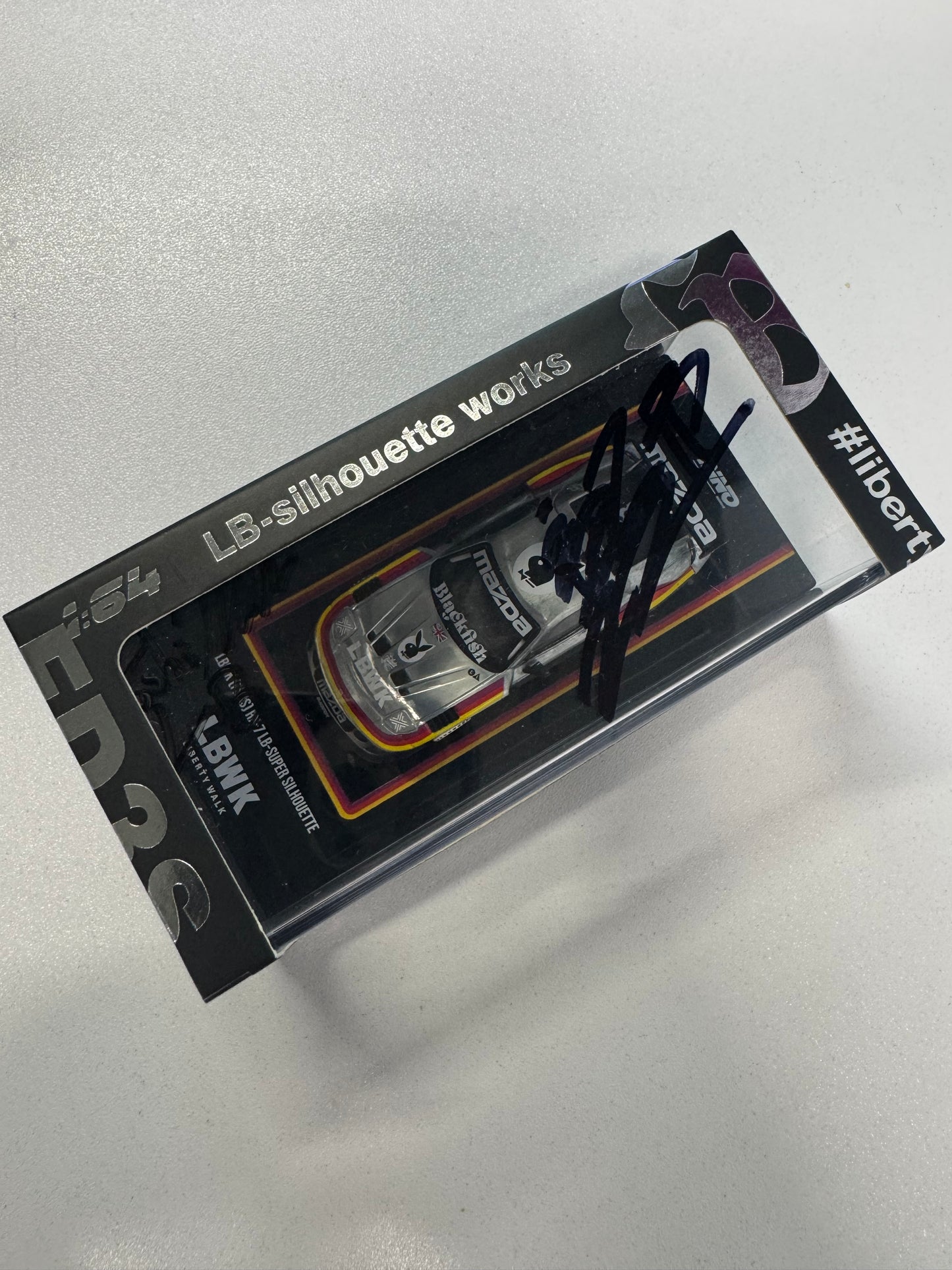 INNO64 LBWK RX7 (FD3S) Beijing China Diecast ExpoExclusive Chase Signed by Kato San & Toshi