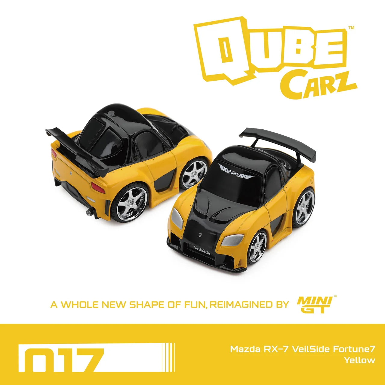 (Preorder) Mini GT 1:64 QubeCarz - Release #4