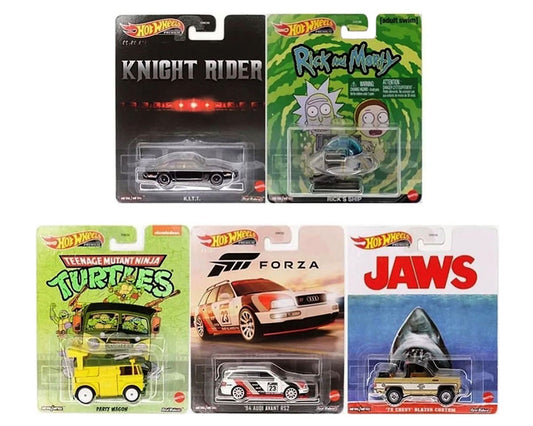 Hot Wheels 1:64 Retro Entertainment Q Case 2023 Assortment Set