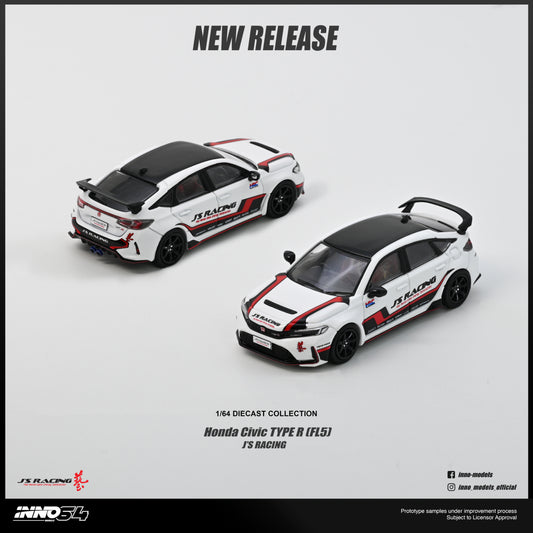 (Preorder) INNO64 1:64 HONDA CIVIC (FL5) J'S RACING