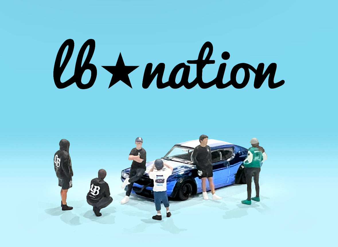 (Preorder) American Diorama 1:64 Figure Set - The LB Nation *LBWK Licensed product