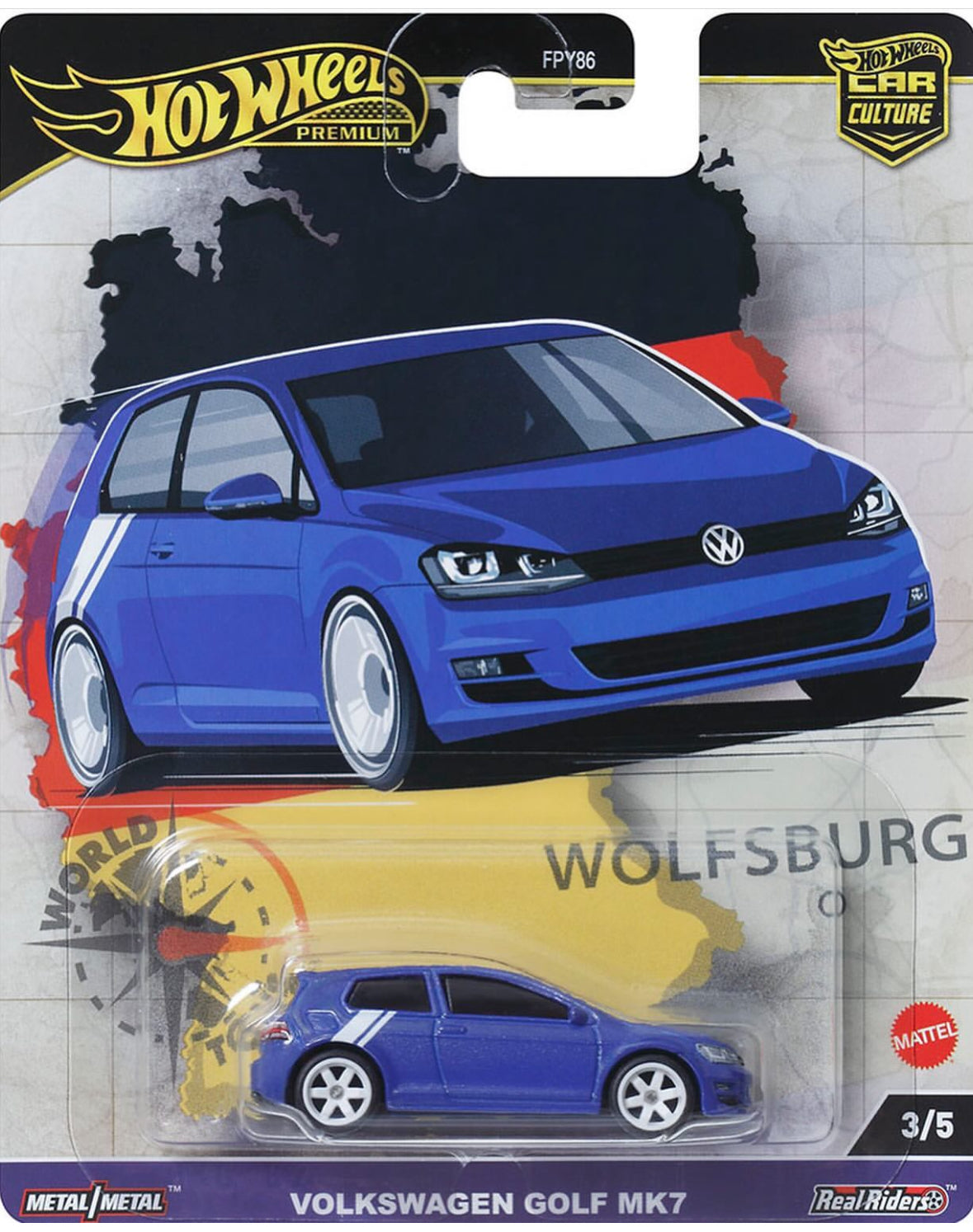 Hot Wheels 1:64 Car Culture 2024 World Tour Set of 5