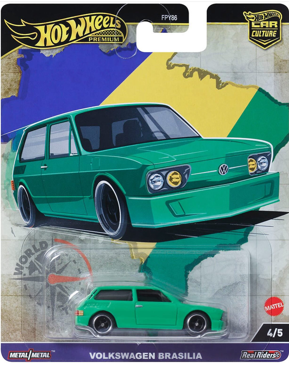 Hot Wheels 1:64 Car Culture 2024 World Tour Set of 5