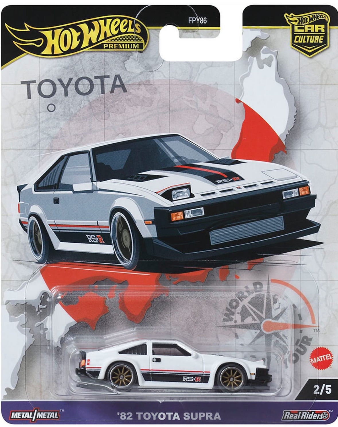 Hot Wheels 1:64 Car Culture 2024 World Tour Set of 5