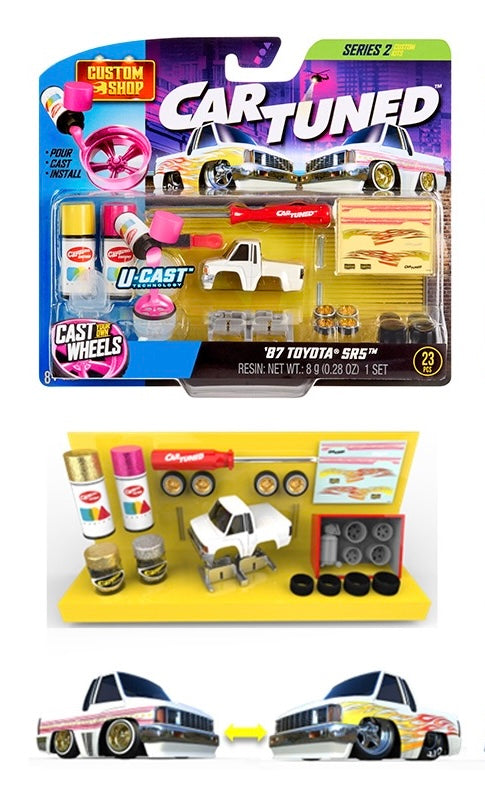 CarTuned 1:64 Custom Shop Castworks Series 2 Assortment – 1987 Toyota SR5 & 1993 Toyota Supra