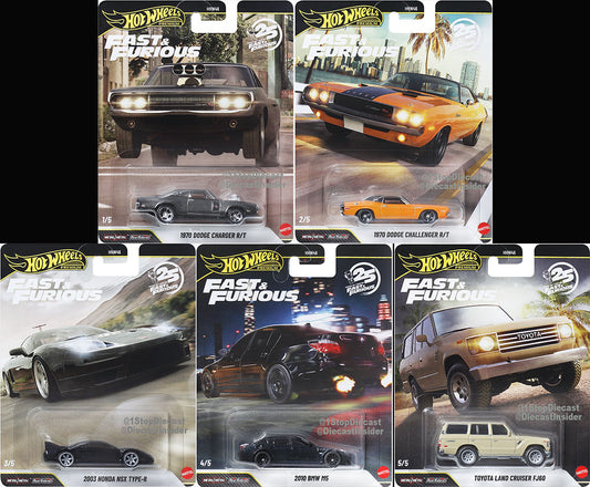 Hot Wheels Premium 1:64 Fast & Furious 2026 Mix Q Case of 10