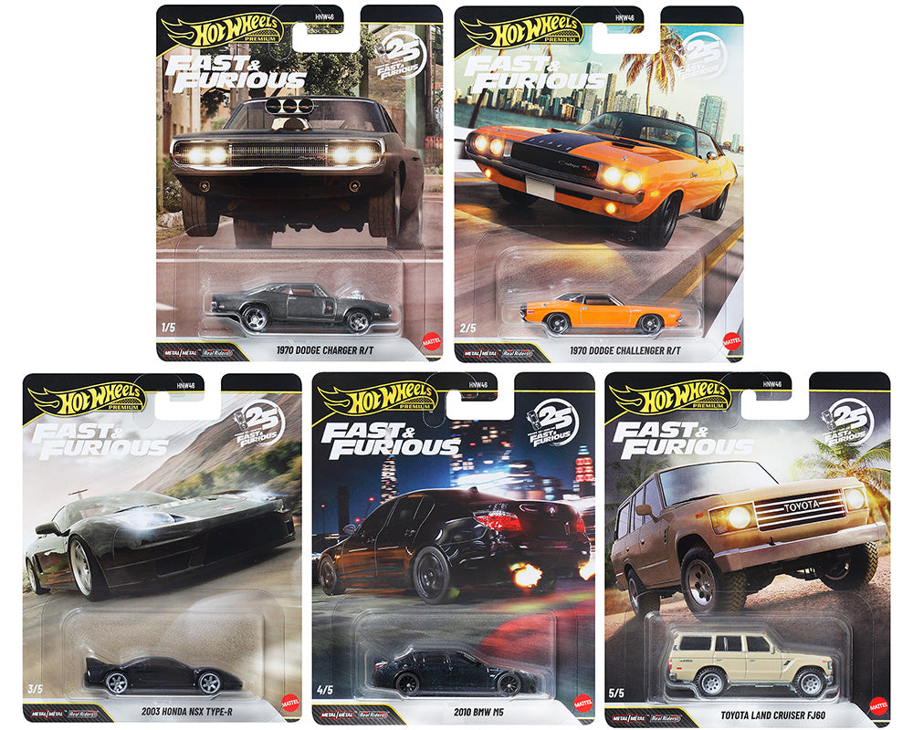 Hot Wheels Premium 1:64 Fast & Furious 2026 Mix Q Case of 10