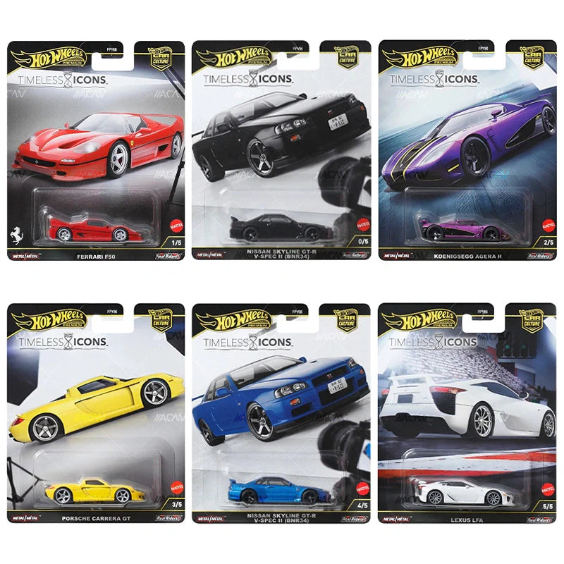 Hot Wheels Car Culture & Team Transport Factory Mix 4 - International Stock