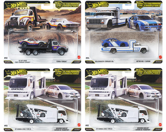 (Preorder) Hot Wheels 1:64 Team Transport 2026 L Case Assortment