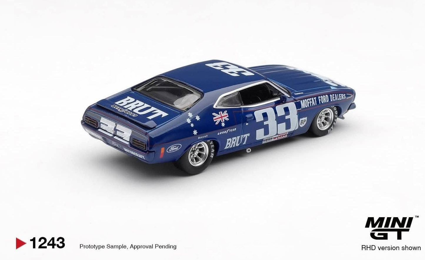 (Preorder) Mini GT 1:64 Ford XB Falcon GT #33 1974 Bathurst 1000 / Australia Exclusive - MGT01243