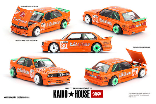 (Preorder) Kaido House x Mini GT 1:64 BMW M3 KaidoHaus V1
