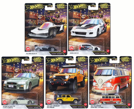 (Preorder) Hot Wheels Boulevard #171-175 Set of 5