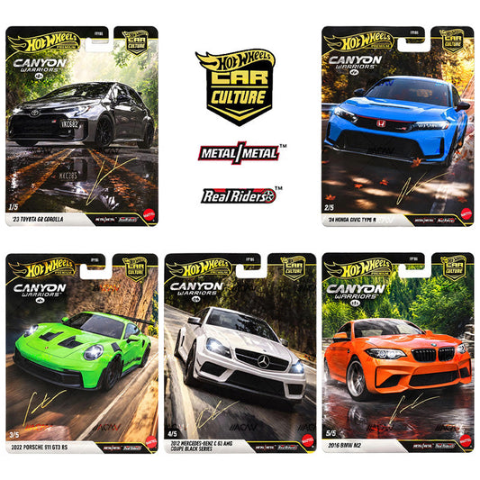 (Preorder) Hot Wheels 1:64 Car Culture 2027 – Canyon Warriors