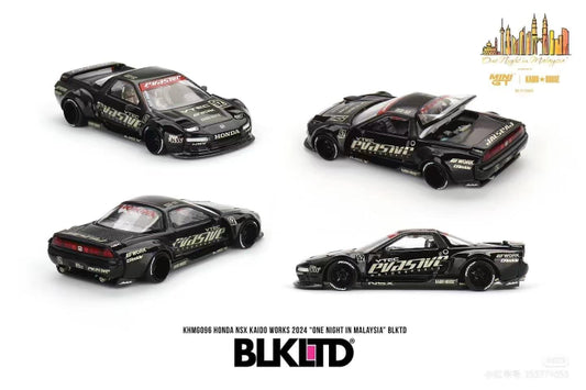 Kaido House x Mini GT BLKLTD Honda NSX Kaido Works 2024 “One night in Malaysia”