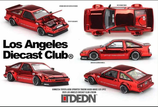 (Preorder) Kaido House LTDEDN Los Angeles Diecast Club Toyota AE86 Trueno
