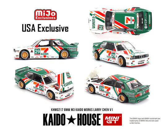 (Preorder) Kaido House x Mini GT 1:64 BMW M3 Kaido Works Larry Chen V1