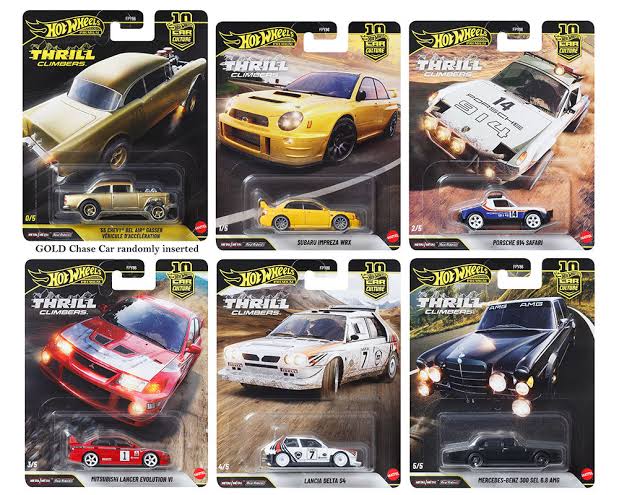 Hot Wheels 1:64 Car Culture 2026 Thrill Climbers