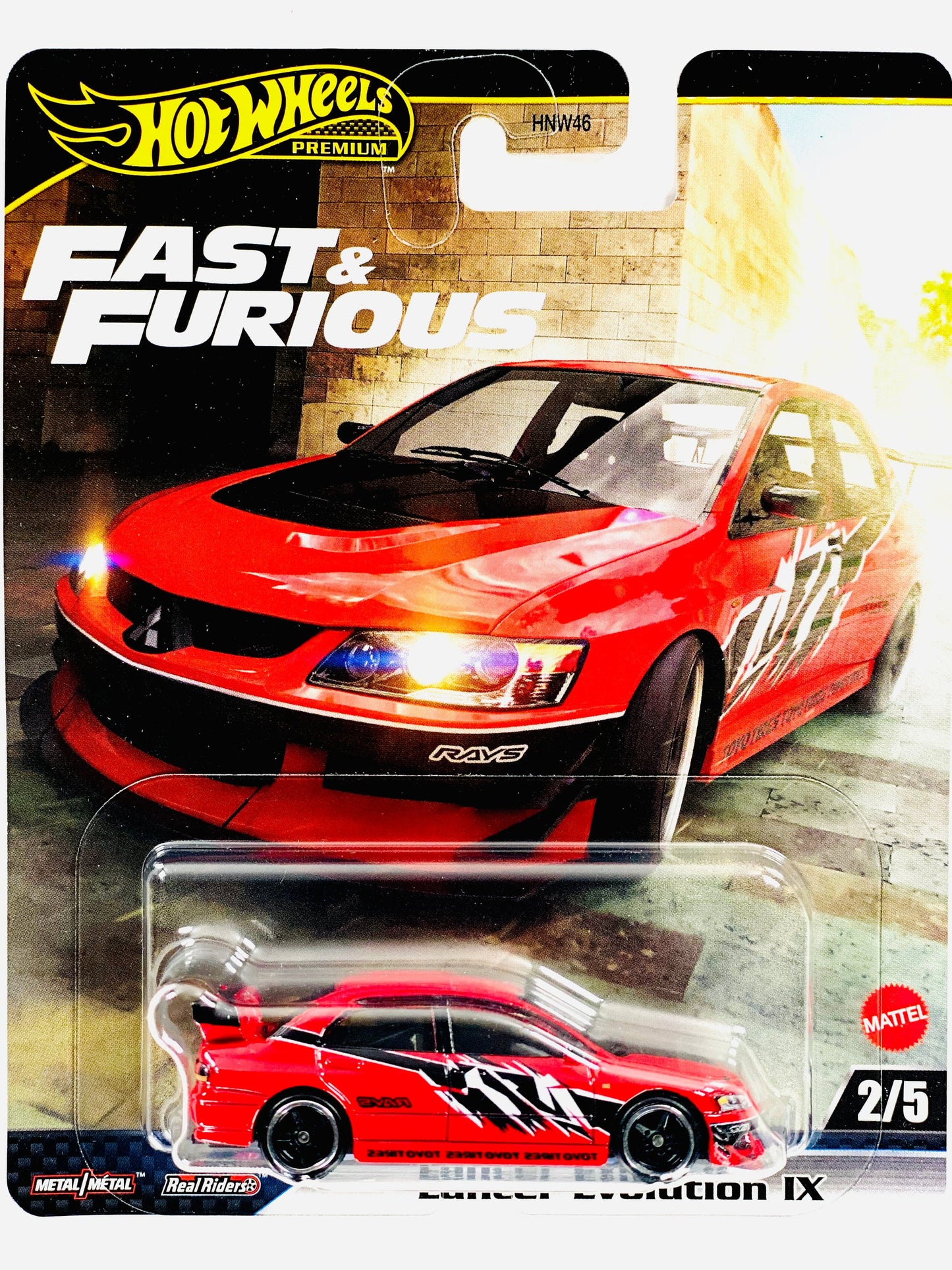 1:64 Hot Wheels Fast & Furious Lancer Evolution IX
