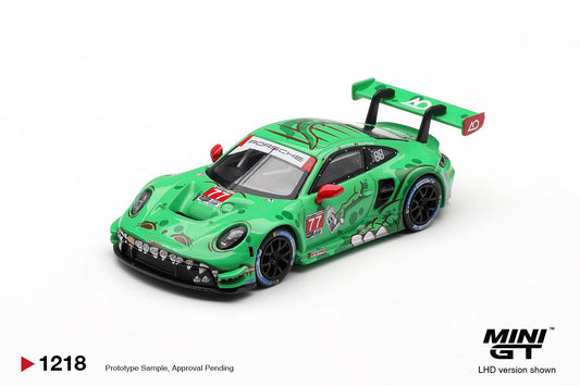 (Preorder) Mini GT 1:64 Porsche 911 GT3 R (992) #77 AO Racing 2025 IMSA Sebring 12 Hrs Class Winner - MGT01218