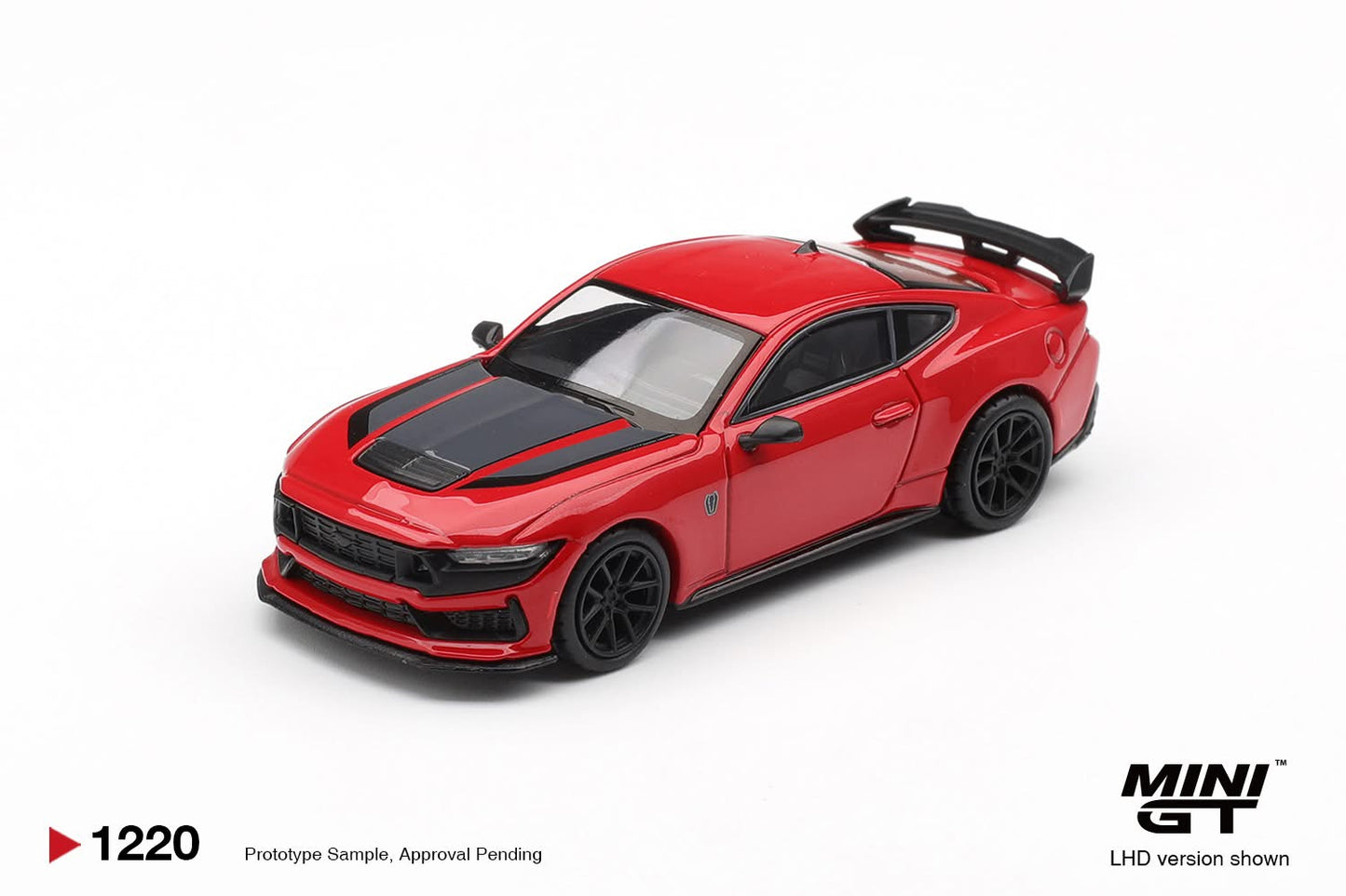 (Preorder) Mini GT 1:64 Ford Mustang Dark Horse Race Red - MGT01220