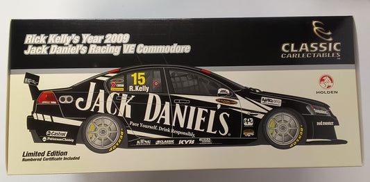 1:18 Classic Carlectables Rick Kelly's Year 2009 Jack Daniels Racing VE Commodore