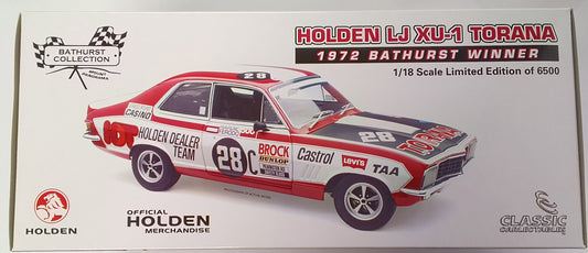 1:18 Classic Carlectables Holden LJ XU-1 Torana 1972 Bathurst Winner
